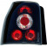 Set of taillights suitable for Volkswagen Lupo & Seat Arosa 1998- - Black DL VWR24J AutoStyle