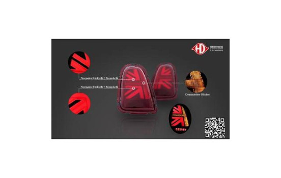 Set Rear Lights HD Tuning 1206297 Diederichs