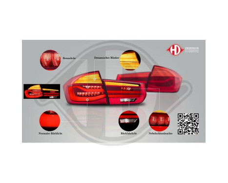 Set Rear Lights HD Tuning 1217894 Diederichs, Image 3