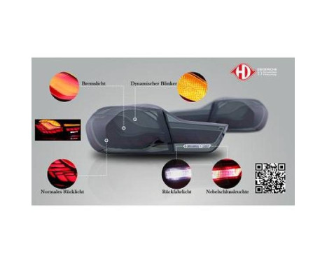 Set Rear Lights HD Tuning 1245891 Diederichs