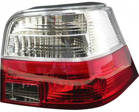 Set Rear lights Volkswagen Golf IV 1998-2003 excl. Variant - Red / Clear DL VWR65C AutoStyle