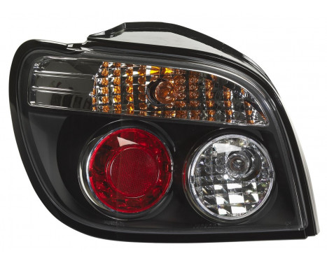 Set Tail Lights Toyota Yaris I 1999-2005 (Excl. Verso) - Black DL TOR08J AutoStyle