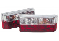 Set Tail Lights Volkswagen Golf I 1975-1980 + Convertible - Red / Clear DL VWR23 AutoStyle