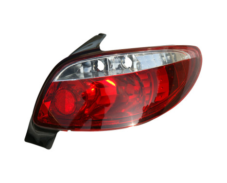 Set Taillights Peugeot 206 excl. CC / SW - Red / Clear DL PER49 AutoStyle, Image 2