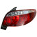 Set Taillights Peugeot 206 excl. CC / SW - Red / Clear DL PER49 AutoStyle, Thumbnail 2
