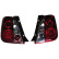 Set Taillights suitable for Fiat 500 2007- - Red/Clear DL FIR09CR AutoStyle, Thumbnail 2