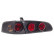 Set Taillights suitable for Seat Ibiza 6L 2002-2008 - Black DL SER04J AutoStyle, Thumbnail 2