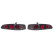Set Taillights suitable for Seat Ibiza 6L 2002-2008 - Black DL SER04J AutoStyle