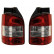 Set taillights suitable for Volkswagen Transporter T5 2003-2015 - Red / White DL VWR61 AutoStyle