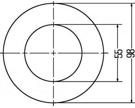 Tail Light 2SA 008 405-021 Hella, Image 3
