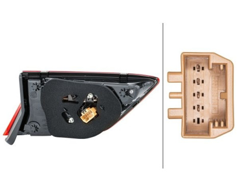 Tail light 2SA 012 520-081 Hella, Image 2