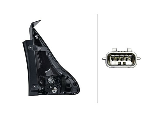 Tail light 2SD 012 313-111 Hella, Image 2