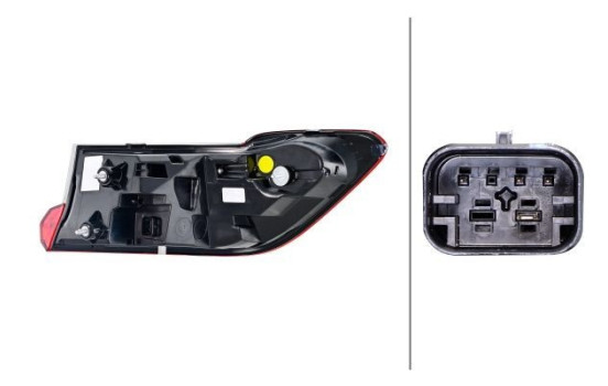 Tail light 2SD 013 173-511 Hella, Image 2