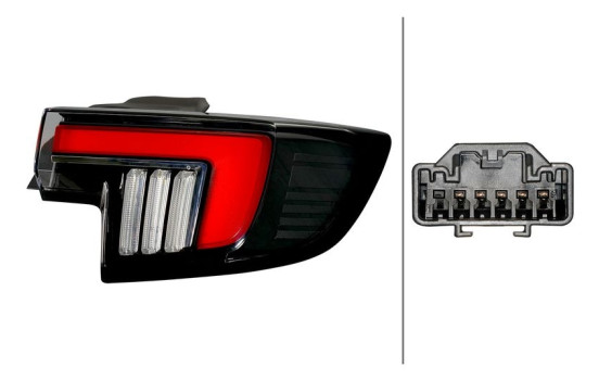 Tail light 2SK 014 994-121 Hella