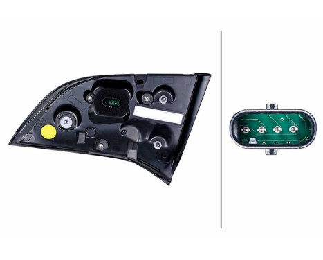 Tail light 2TZ 015 342-911 Hella, Image 2