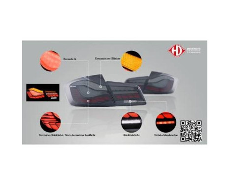 Taillight set HD Tuning 1225397 Diederichs