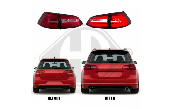 Taillight set HD Tuning 2216291 Diederichs, Image 2