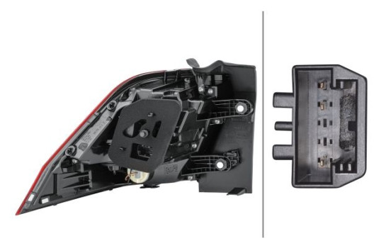 Taillight set SET_2SD 012 519-031 Hella, Image 5