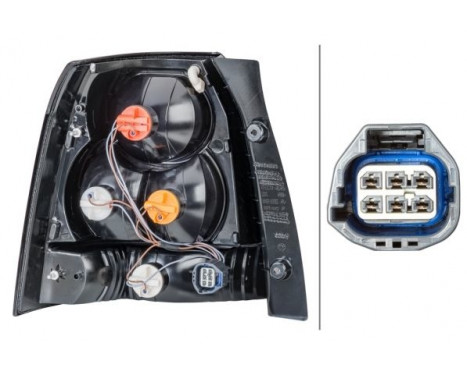 Taillight set SET_2VA 354 666-111 Hella, Image 5