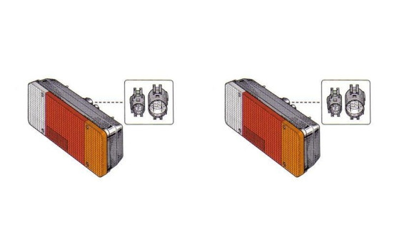 Taillight set