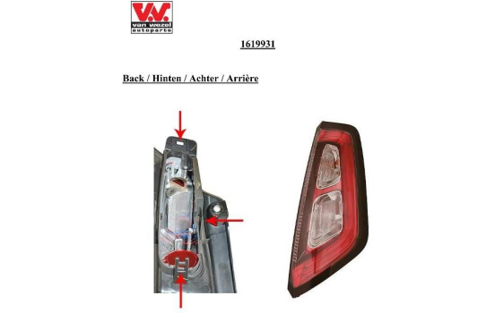 Taillight set, Image 5