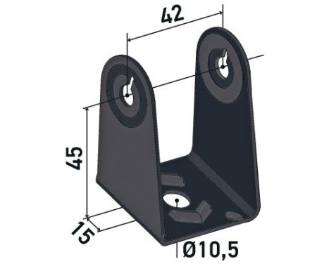 Holder, work lamp, Image 2