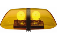 Light glass, rotating beacon