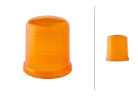 Light glass, rotating beacon