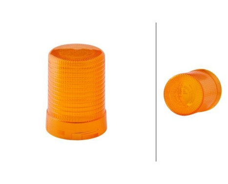 Light glass, rotating beacon