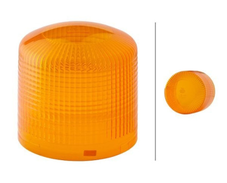 Light glass, rotating beacon