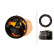 Rotating beacon KL710 12V orange fixed w/optics, Thumbnail 3