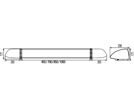 Swing bar ows 1250mm ANWB Touran, Image 2