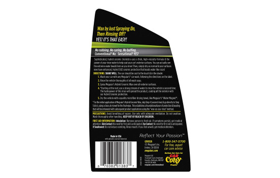 Cera cerámica híbrida Meguiars 768 ml, Imagen 7