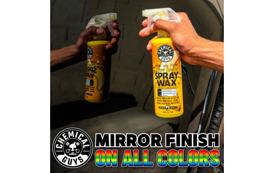 Cera en aerosol de carnauba Chemical Guys Blazin' Banana (473 ml), Imagen 5