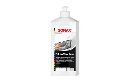 Sonax Abrillantador y Cera Blanco 500ml, Imagen 2