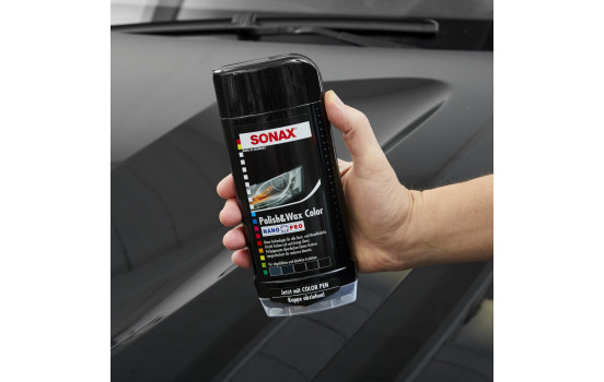 Sonax Abrillantador y Cera Negro 500 ml, Imagen 2