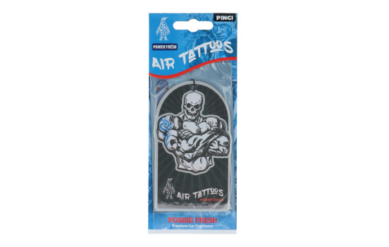 Ambientador Pingi Air Tattoos Power Fresh