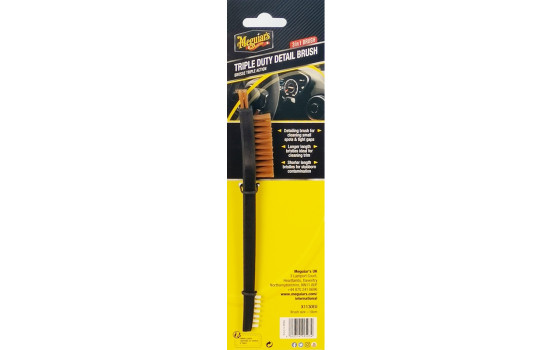 Cepillo para detalles de triple uso de Meguiar's