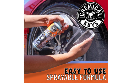 Chemical Guys Tire Kicker Abrillantador de neumáticos extra brillante (473 ml), Imagen 4