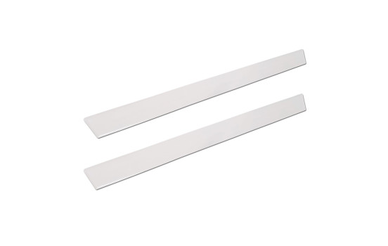 Molduras de umbral de puerta universales 'Glossy Black' Aluminio/Negro - 2 piezas - 54 x 4 cm, Imagen 6