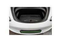 Moldura de acero para el maletero delantero (Frunk) compatible con Tesla Model 3 2019-2023 - Color negro