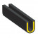 Protector de puerta Lampa negro 5M, Miniatura 2