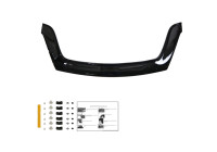 Protector de capó unidireccional (antigravilla) Peugeot Partner Tepee 2008-2015 - Negro brillante