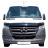 Protector de capó unidireccional (protección contra impactos de piedras) Mercedes Sprinter W907 2018- - Negro brillant, Miniatura 2