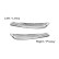 Molduras de umbral de puerta de acero inoxidable aptas para Mercedes Clase C W205 2014-2019 y FL 2019 - 2 piezas, Miniatura 5