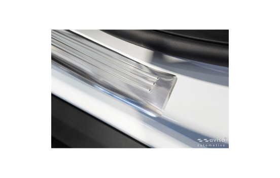 Molduras de umbral de puerta de acero inoxidable Avisa compatibles con Citroën C3 IV 2024- 'Lines' - 4 piezas, Imagen 3