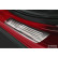 Molduras de umbral de puerta de acero inoxidable compatibles con Hyundai Tucson (NX4E) 2020- 'Lines' - 2 piezas 