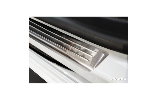 Molduras de umbral de puerta de acero inoxidable compatibles con Renault Kangoo III, Nissan Townstar y Mercedes Citan 20, Imagen 4