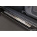 Molduras de umbral de puerta de acero inoxidable compatibles con Volkswagen Tiguan III (CT1) 2024- 'Lines' - 4 p, Miniatura 2