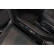 Molduras de umbral de puerta de acero inoxidable negro aptas para Ford Kuga III 2019- 'Híbrido' - 4 piezas, Miniatura 2